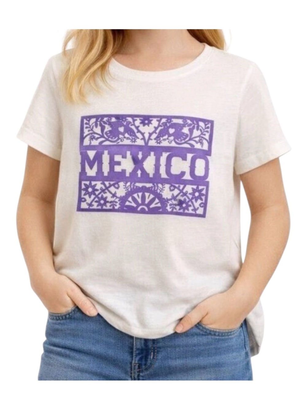 MEXICO t-shirt cinco de mayo short sleeves cotton polyester festive tee girl 8